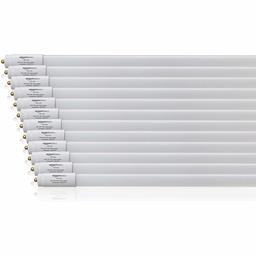 AmazonBasics Commercial Grade LED Tube Light - 5000K, 30W T8/T10/T12 Compatible, Ballast Bypass, Daylight, 8-Foot, 12-Pack (Renewed)