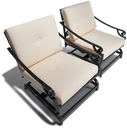 Strathwood Grand Isle Motion Club Chair, Set of 2