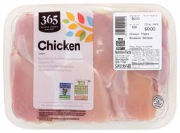 365 Everyday Value - Chicken Thigh Boneless Skinless Air Chilled Non-Gmo Tray Pack Step 3