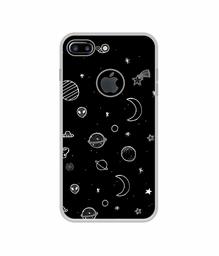 Amazon Brand - Solimo Designer Solar System UV Printed Soft Back Case Mobile Cover for Apple iPhone 7 Plus (Logo Cut)