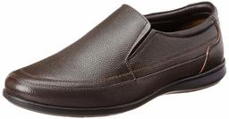 Burwood Men's Brown Leather Formal Shoes-8 UK (42 EU) (BW 395)