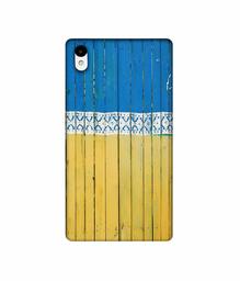 Amazon Brand - Solimo Designer Wooden Pattern 3D Printed Hard Back Case Mobile Cover for Sony Xperia Z2