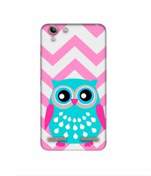 Amazon Brand - Solimo Designer Sky Blue Owl 3D Printed Hard Back Case Mobile Cover for Lenovo Vibe K5 Plus