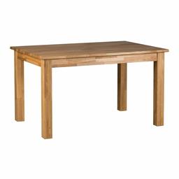 Amazon Brand - Alkove Hayes Classic Fixed Solid Wood Dining Table, Seats 2-4, 110 x 70 x 75cm, Wild Oak