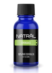 NATRÄL Lemongrass, 100% Pure and Natural Essential Oil, Large 1 Ounce Bottle