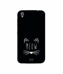 Amazon Brand - Solimo Designer Meow UV Printed Soft Back Case Mobile Cover for Gionee Pioneer P4S