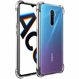 Amazon Brand - Solimo Mobile Cover (Soft & Flexible Back case) for Oppo Reno Ace/Realme X2 Pro, (Transparent)