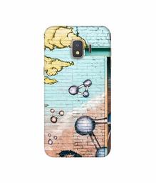 Amazon Brand - Solimo Designer Paintings 3D Printed Hard Back Case Mobile Cover for Samsung Galaxy J2 Core