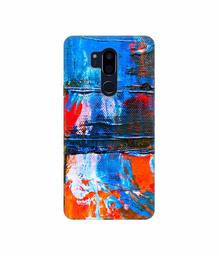 Amazon Brand - Solimo Designer Multicolor Wax On Canvas 3D Printed Hard Back Case Mobile Cover for LG G7 ThinQ