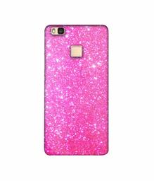 Amazon Brand - Solimo Designer Pink Sparkle 3D Printed Hard Back Case Mobile Cover for Huawei P9 lite