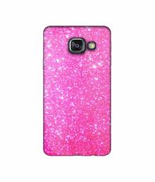 Amazon Brand - Solimo Designer Pink Sparkle 3D Printed Hard Back Case Mobile Cover for Samsung Galaxy A3 (2016)