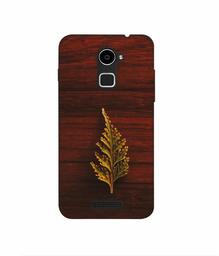 Amazon Brand - Solimo Designer Leaf on Wood 3D Printed Hard Back Case Mobile Cover for Coolpad Note 3 Lite