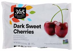 365 Everyday Value, Dark Sweet Cherries, 16 oz (Frozen)