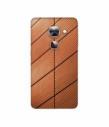 Amazon Brand - Solimo Designer Leather Texture 3D Printed Hard Back Case Mobile Cover for LeEco Le Max 2