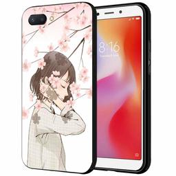 Amazon Brand - Solimo Designer Floral Printed Hard Back Case Mobile Cover for Xiaomi Redmi 6A (D1243)