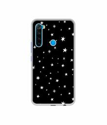 Amazon Brand - Solimo Designer Sperking Stars UV Printed Soft Back Case Mobile Cover for Mi Redmi Note 8