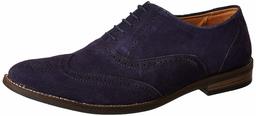 Amazon Brand - Symbol Men's Navy Leather Formal Shoes - 10 UK (AZ-KY-99C)