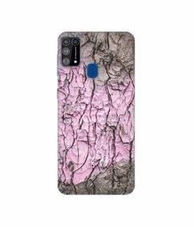 Amazon Brand - Solimo Designer Creaks On Tree Trunk 3D Printed Hard Back Case Mobile Cover for Samsung Galaxy M31