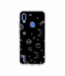 Amazon Brand - Solimo Designer Solar System UV Printed Soft Back Case Mobile Cover for Lava Z93