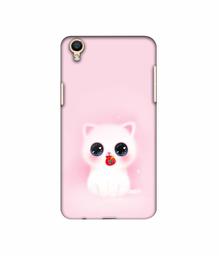 Amazon Brand - Solimo Designer Kitty 3D Printed Hard Back Case Mobile Cover for Oppo F1 Plus