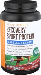 Whole Foods Market, Plant-Based Recovery Sport Protein - Vanilla Flavor, 33.3 oz