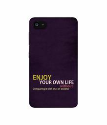 Amazon Brand - Solimo Designer Enjoy Your Life 3D Printed Hard Back Case Mobile Cover for Lenovo ZUK Z2