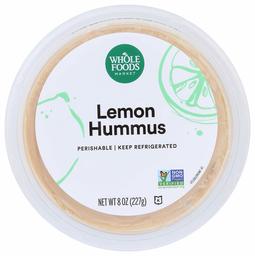 Whole Foods Market, Hummus, Lemon, 8 oz