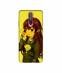 Amazon Brand - Solimo Designer DJ Girl Vector 3D Printed Hard Back Case Mobile Cover for Poco X2 / Mi Redmi K30