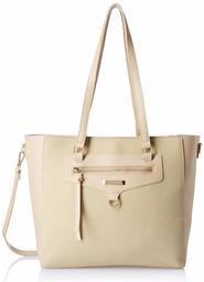 Flavia Women's Handbag (Beige)