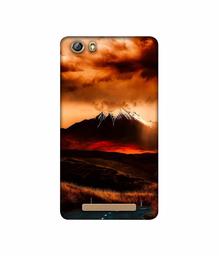 Amazon Brand - Solimo Designer Volcano 3D Printed Hard Back Case Mobile Cover for Gionee Marathon M5 lite