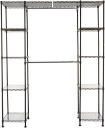 AmazonBasics Expandable Closet Organizer System-Bronze