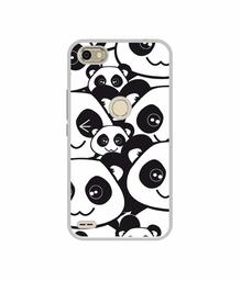 Amazon Brand - Solimo Designer Panda Texture UV Printed Soft Back Case Mobile Cover for Itel S21