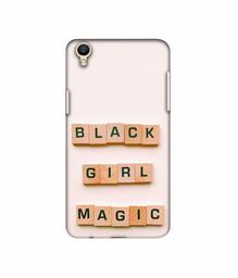 Amazon Brand - Solimo Designer Black Girl Magic 3D Printed Hard Back Case Mobile Cover for Oppo F1 Plus