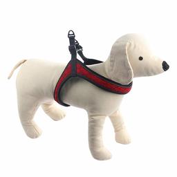 Umi. Easy Fit Dog Harness, Fast on and off Puppies Vest, Light and Convient control in Adventure and Sporting, Red, Small