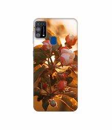 Amazon Brand - Solimo Designer Flowers 3D Printed Hard Back Case Mobile Cover for Samsung Galaxy M31