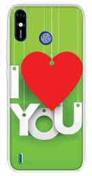 Amazon Brand - Solimo Designer Multicolor Love Quote Green Design Printed Soft Back Case Mobile Cover for Tecno Spark Go Plus