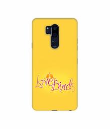 Amazon Brand - Solimo Designer Love Birds 3D Printed Hard Back Case Mobile Cover for LG G7 ThinQ