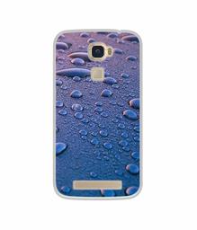 Amazon Brand - Solimo Designer Water Drops UV Printed Soft Back Case Mobile Cover for Lyf Water 9