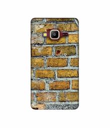 Amazon Brand - Solimo Designer Yellowesh Brick Texture 3D Printed Hard Back Case Mobile Cover for Samsung Z2