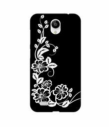 Amazon Brand - Solimo Designer Flower 3D Printed Hard Back Case Mobile Cover for Vivo Y21L