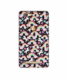 Amazon Brand - Solimo Designer Unicorn Texture 3D Printed Hard Back Case Mobile Cover for Gionee F103 Pro