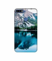 Amazon Brand - Solimo Designer Lake Mountain 3D Printed Hard Back Case Mobile Cover for Huawei Honor 7A