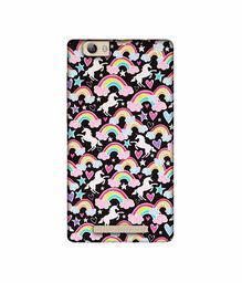 Amazon Brand - Solimo Designer Unicorn Texture UV Printed Soft Back Case Mobile Cover for Lava A97