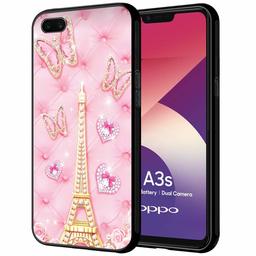 Amazon Brand - Solimo Designer Paris Printed Hard Back Case Mobile Cover for Oppo A3s (D1172)