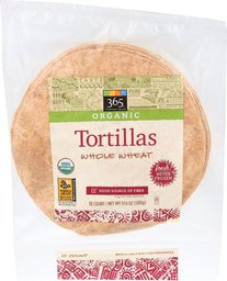 365 Everyday Value, Organic Whole Wheat Tortillas (8