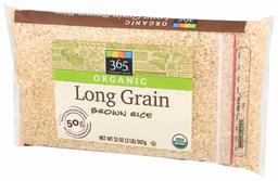 365 EVERYDAY VALUE Organic Long Grain Brown Rice, 32 OZ