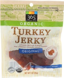 365 EVERYDAY VALUE Organic Original Turkey Jerky, 3 OZ