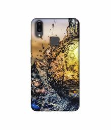 Amazon Brand - Solimo Designer Water Drop Reflection 3D Printed Hard Back Case Mobile Cover for Vivo V9 / V9 Pro