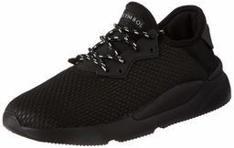 Amazon Brand - Symbol Men's Black 1 Textile Sneakers-11 UK (45 EU) (12 US) (AZ-GI-503B)