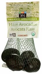 365 Everyday Value, Organic Hass Avocados, 4 Count